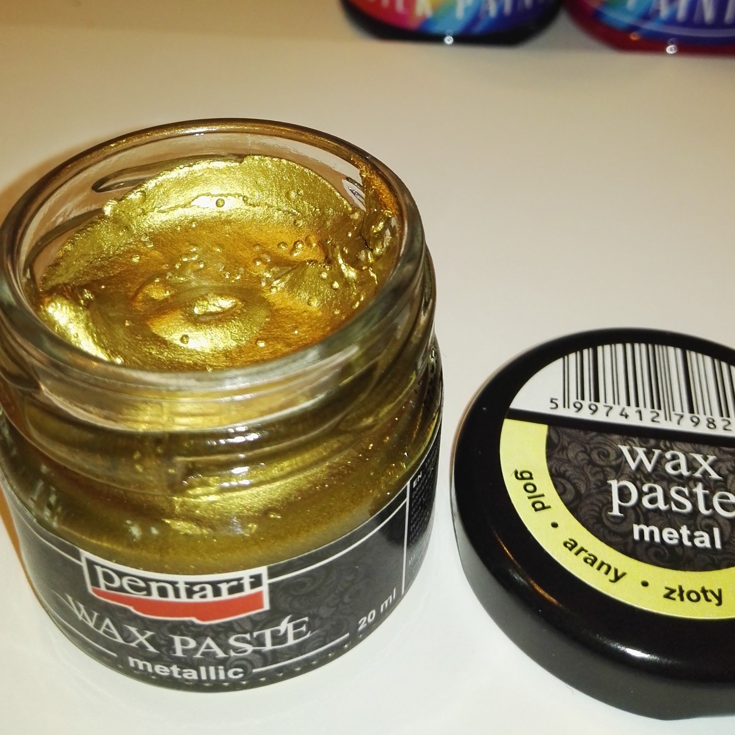 Arany -metál viaszpaszta 20 ml